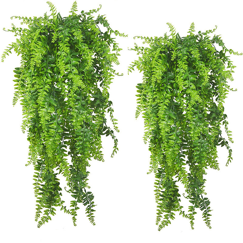 Bonsai Garden Festival - 2/4 個グリーン人工植物フェスティバルホームガーデン寝室バルコニーデスクトップテーブル盆栽ウェディングパーティーの装飾偽プラスチック草