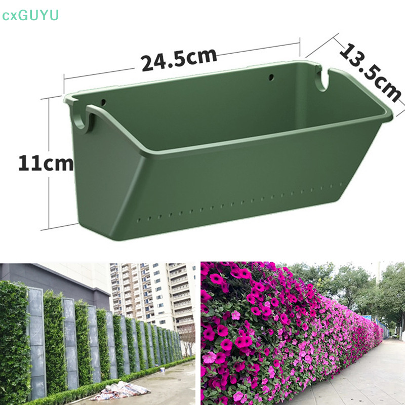 Bonsai Vertical Garden - 1/3個入り植栽ボックス、壁掛けグリーンフラワーポット、盆栽ツールプラスチック製垂直多肉植物プランター屋外用、庭の植物用