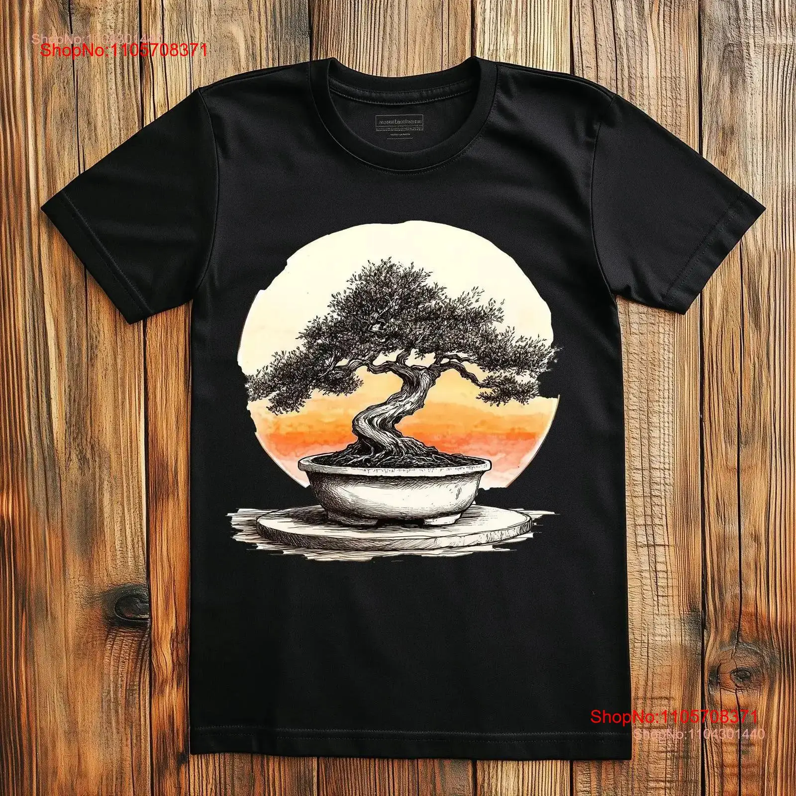 Bonsai Garden Art - 日本の盆栽Tシャツ 禅ガーデン ナチュラルアート ユニークなデザイン 愛好家向け カームなヴィンテージ