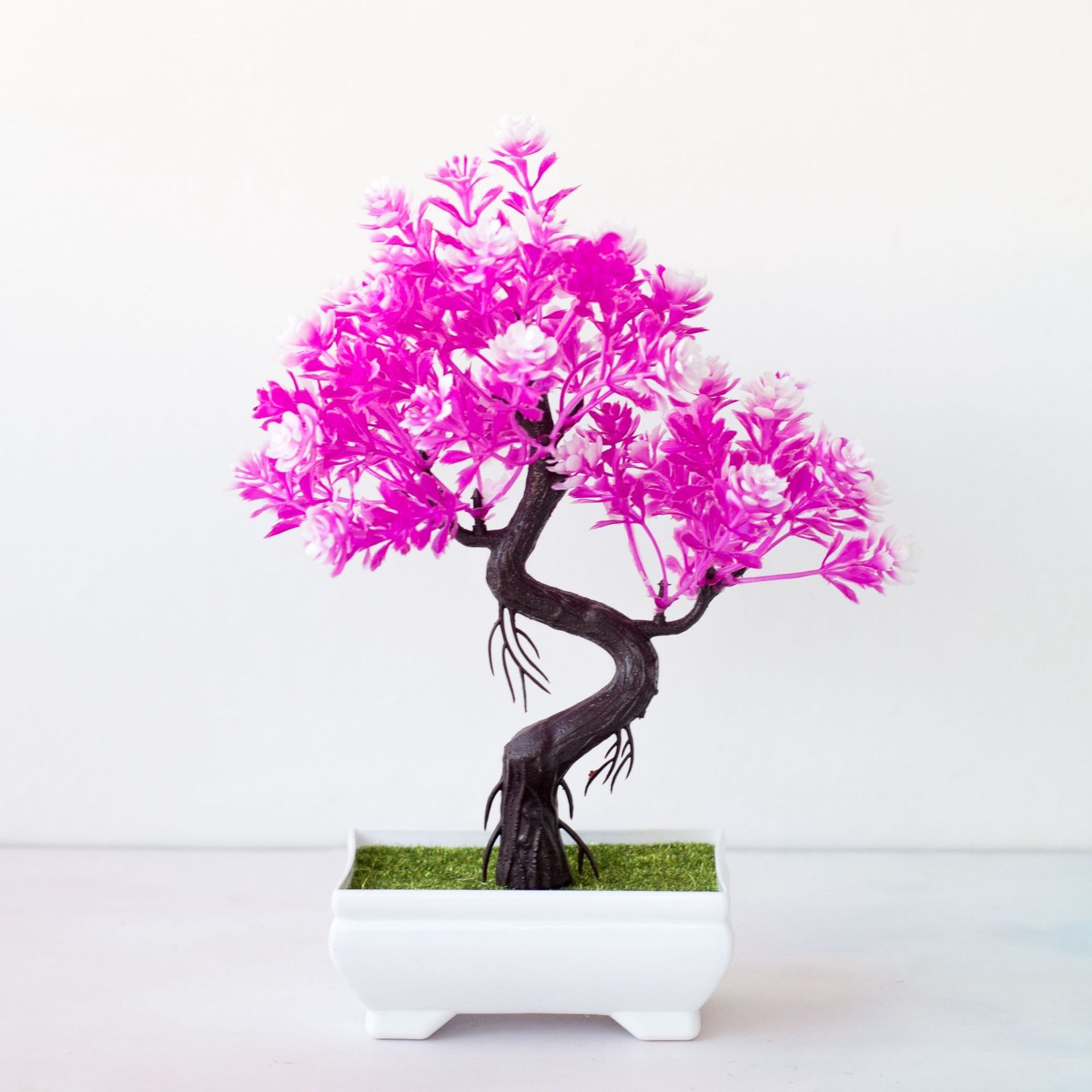 人工盆栽小型樹木フェイクプラント禅庭飾りテーブルホーム室内装 - Bonsai Tree Zen Garden のレビューと価格