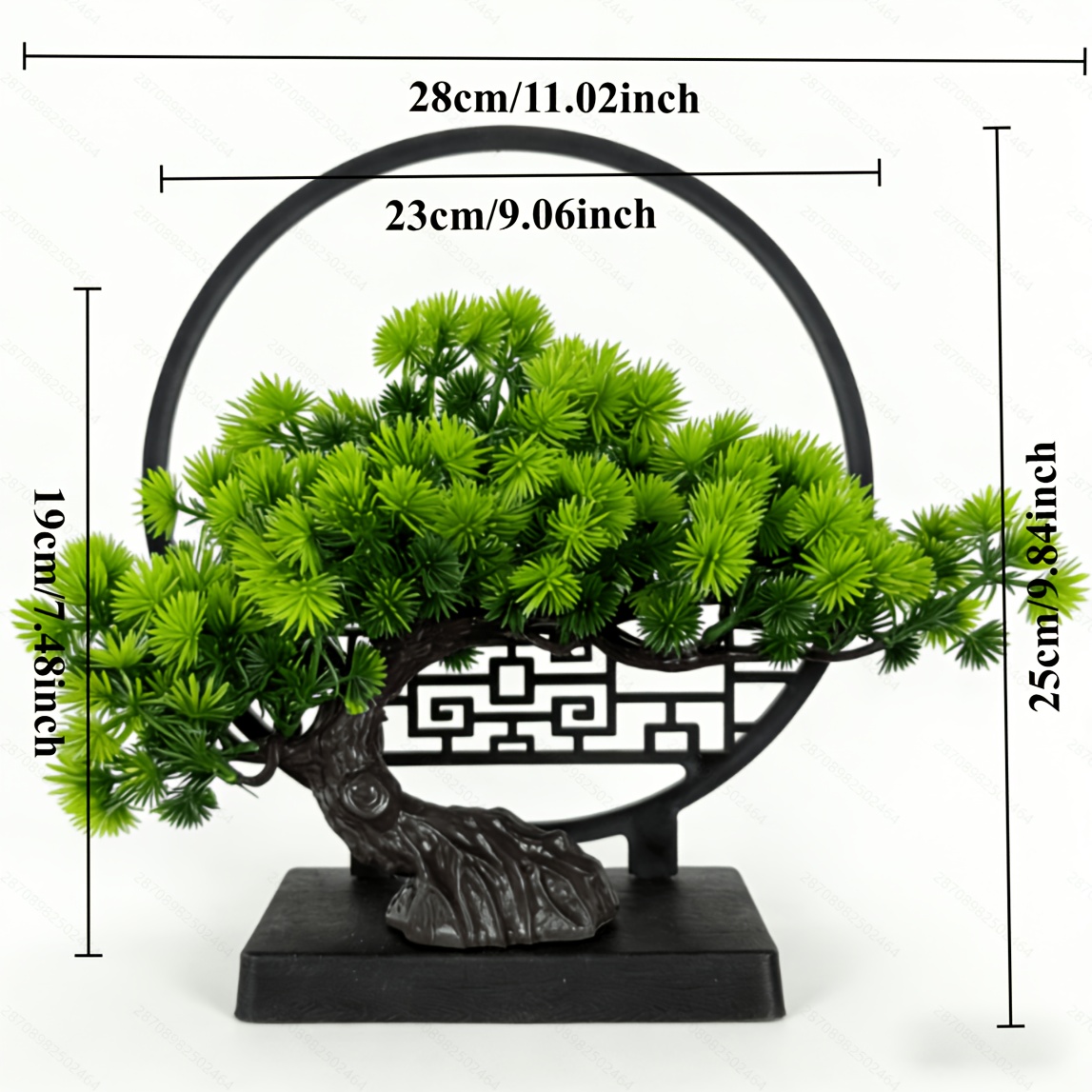 人工松盆栽 - 浴室、本棚、禅庭の装飾、家の装飾、結婚式の装 - Bonsai Tree Zen Garden のレビューと価格