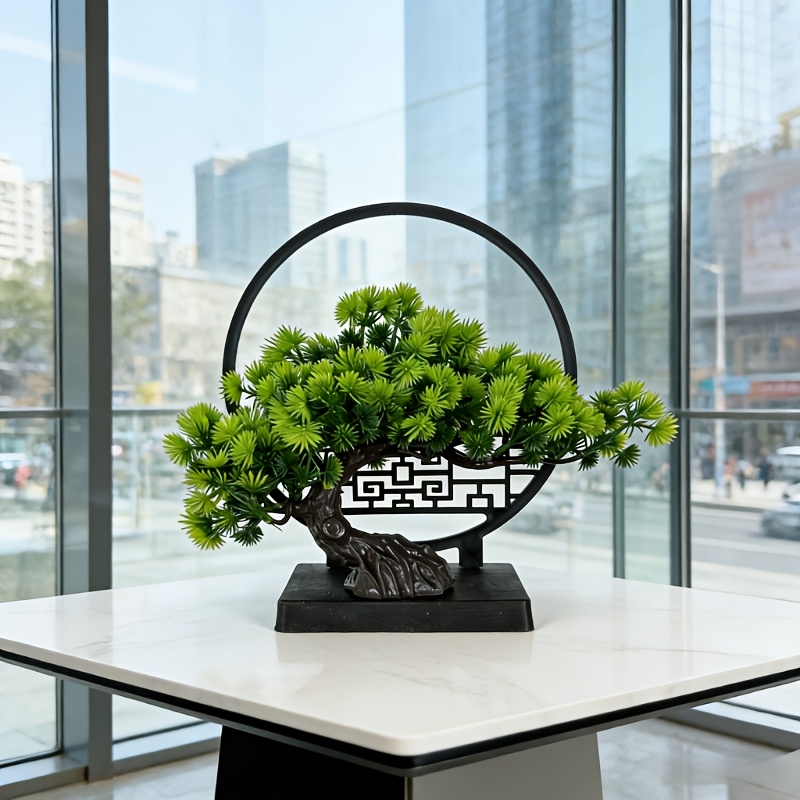 人工松盆栽 - 浴室、本棚、禅庭の装飾、家の装飾、結婚式の装 - Bonsai Tree Zen Garden のレビューと価格