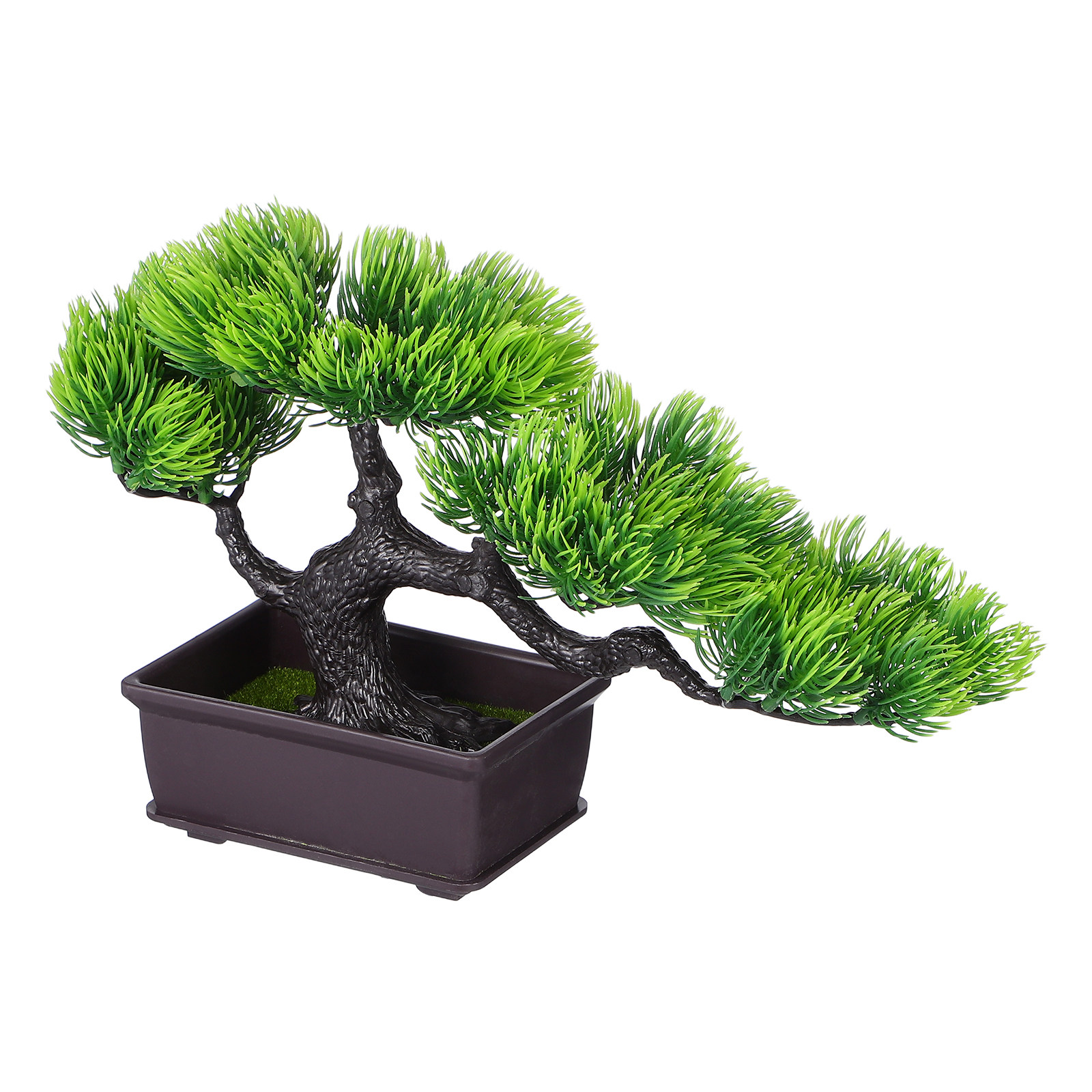 人工盆栽鉢植えフェイク日本松の木シミュレーション禅ガーデンフ - Bonsai Tree Zen Garden のレビューと価格