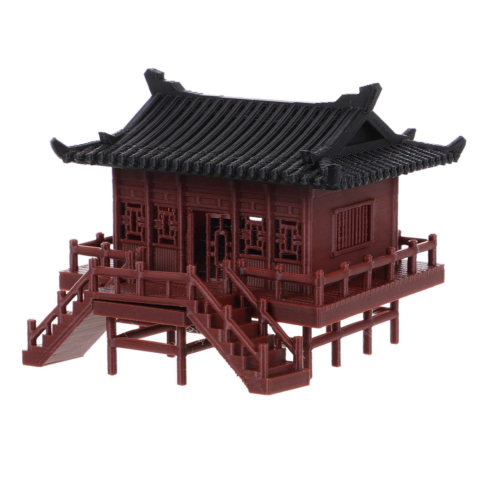 リアルなミニチュアパビリオンオーナメント、DIY盆栽セットア - Bonsai Garden Set Up のレビューと価格