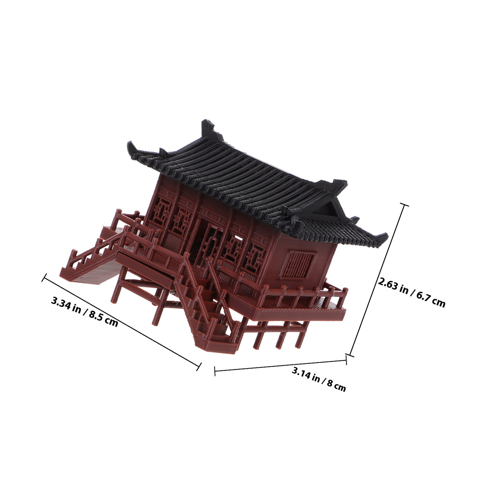 リアルなミニチュアパビリオンオーナメント、DIY盆栽セットア - Bonsai Garden Set Up のレビューと価格