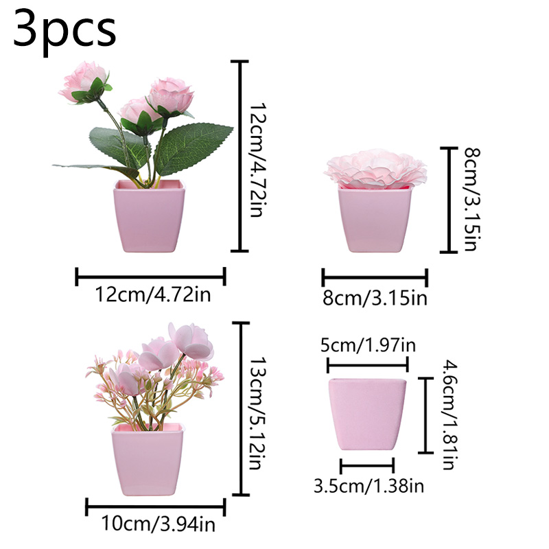 (3 個セット) 家、レストラン、テーブルトップ、窓辺、本棚 - Bonsai Garden Mini のレビューと価格