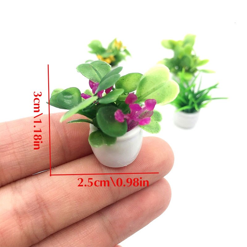 ドールハウス植物、ミニチュア盆栽、ミニ鉢植え、フラワーモデル - Bonsai Garden Mini のレビューと価格