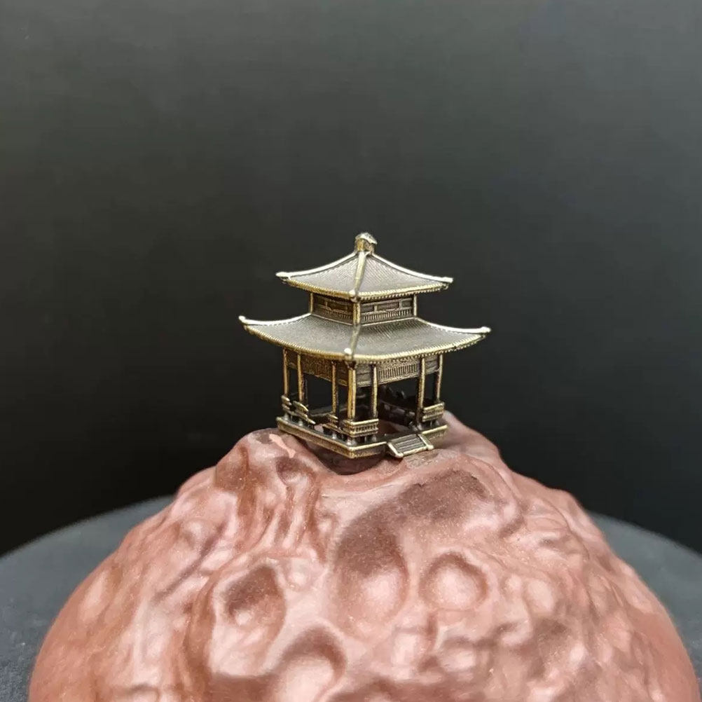真鍮製パビリオンオーナメント ヴィンテージスタイル ミニチュ - Bonsai Garden Set Up のレビューと価格